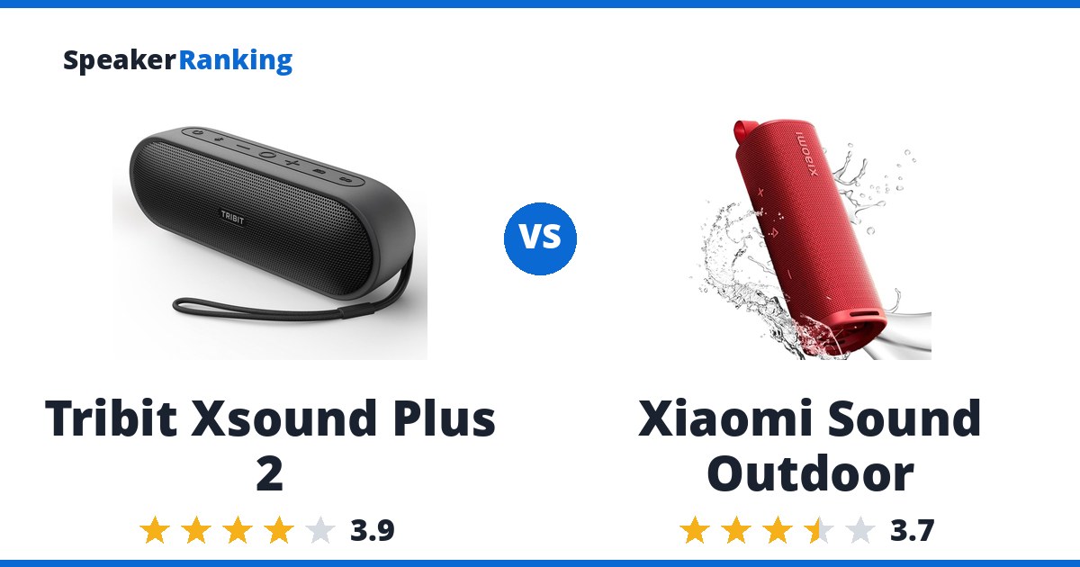 Tribit Xsound Plus 2 vs Xiaomi Sound Outdoor
