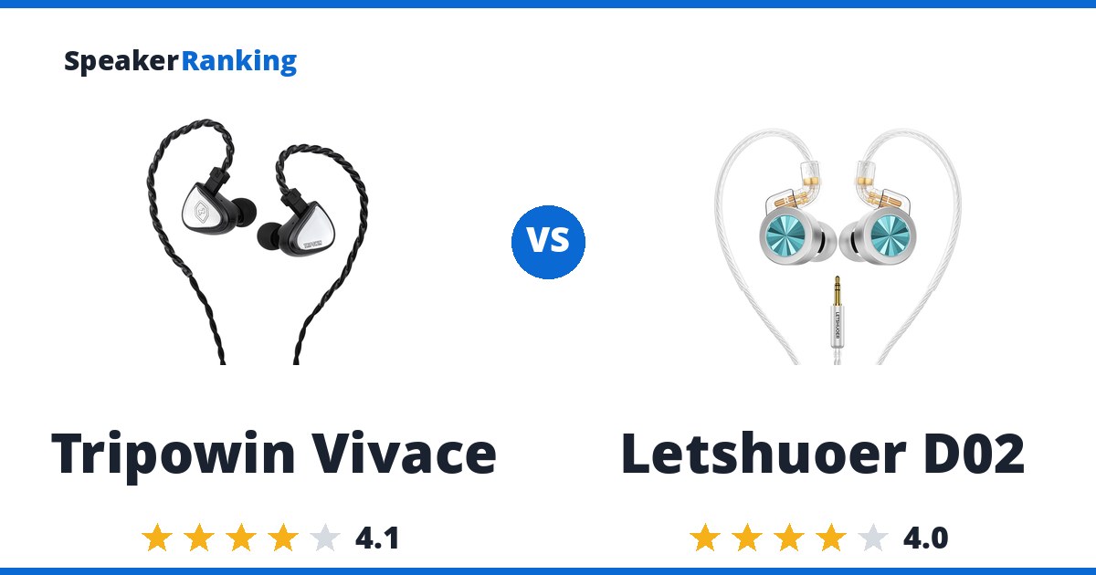 Tripowin Vivace vs Letshuoer D02