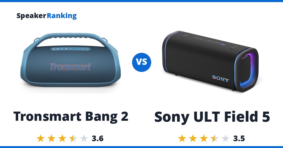 Tronsmart Bang 2 vs Sony ULT Field 5