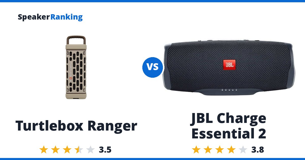 Turtlebox Ranger vs JBL Charge Essential 2