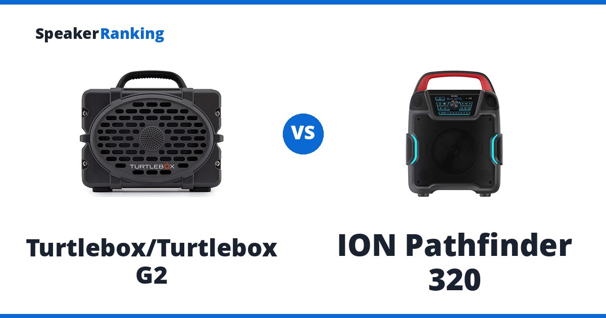 Turtlebox/Turtlebox G2 vs ION Pathfinder 320