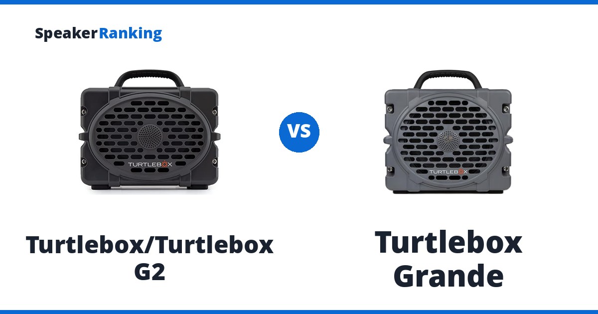 Turtlebox/Turtlebox G2 vs Turtlebox Grande