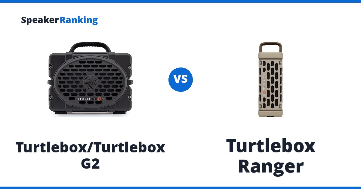 Turtlebox/Turtlebox G2 vs Turtlebox Ranger