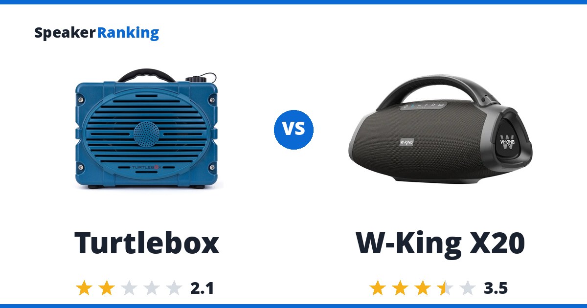 Turtlebox vs W-King X20