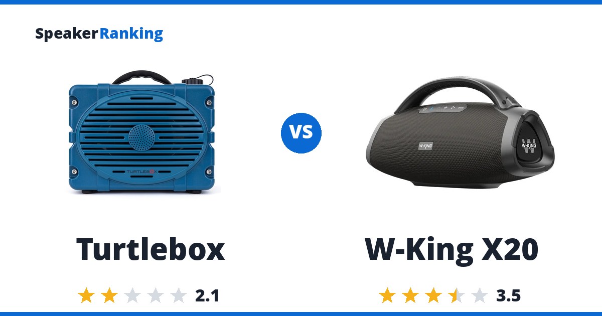 Turtlebox vs W-King X20