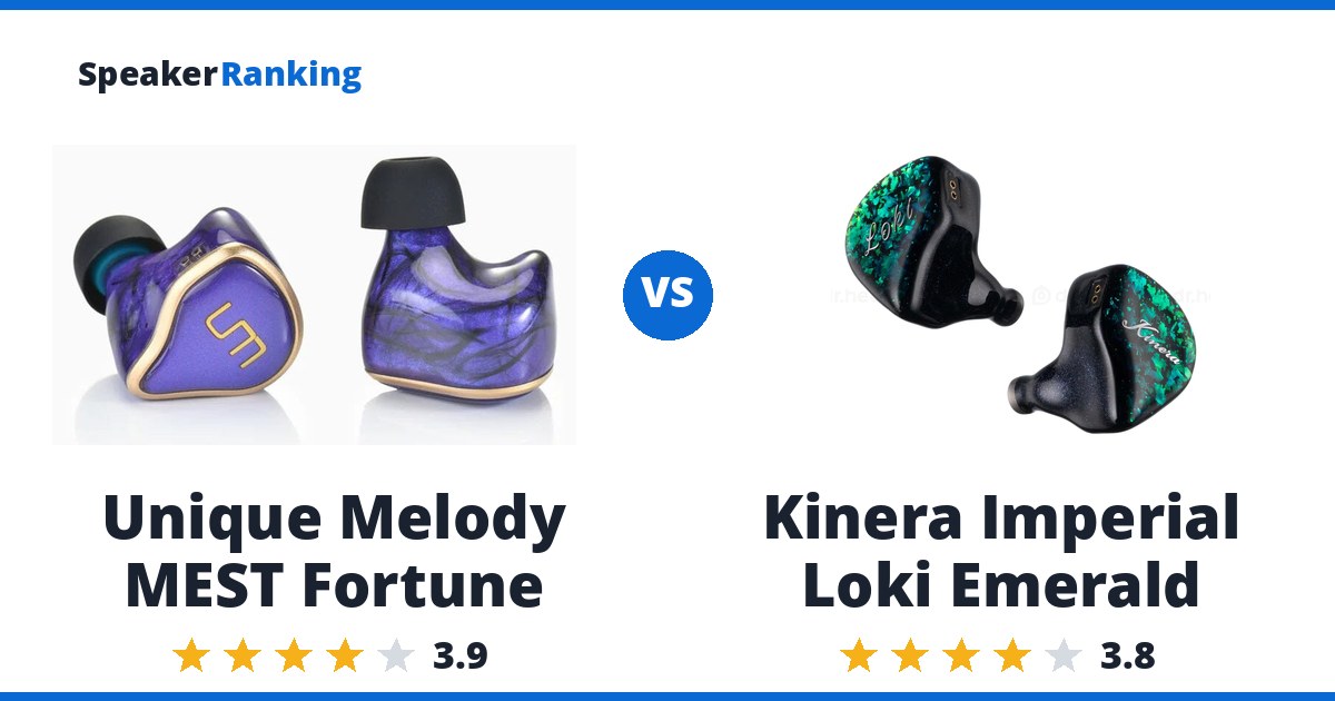 Unique Melody MEST Fortune vs Kinera Imperial Loki Emerald