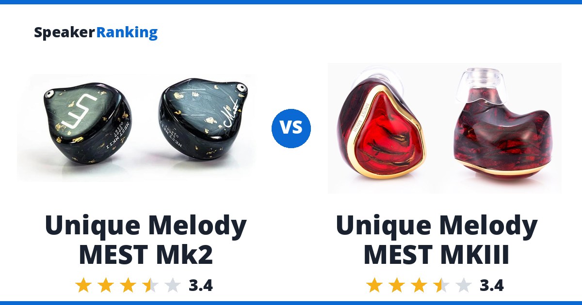 Unique Melody MEST Mk2 vs Unique Melody MEST MKIII