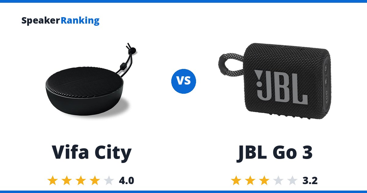Vifa City vs JBL Go 3