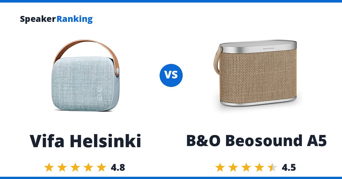 Vifa Helsinki vs B&O Beosound A5