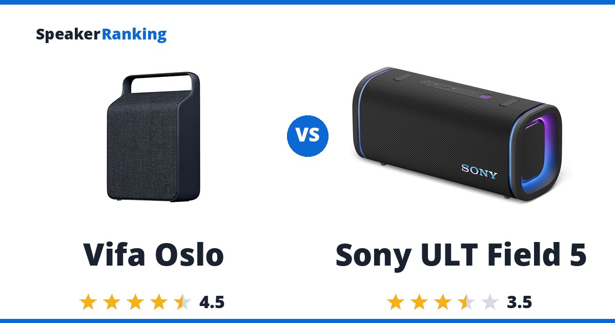 Vifa Oslo vs Sony ULT Field 5