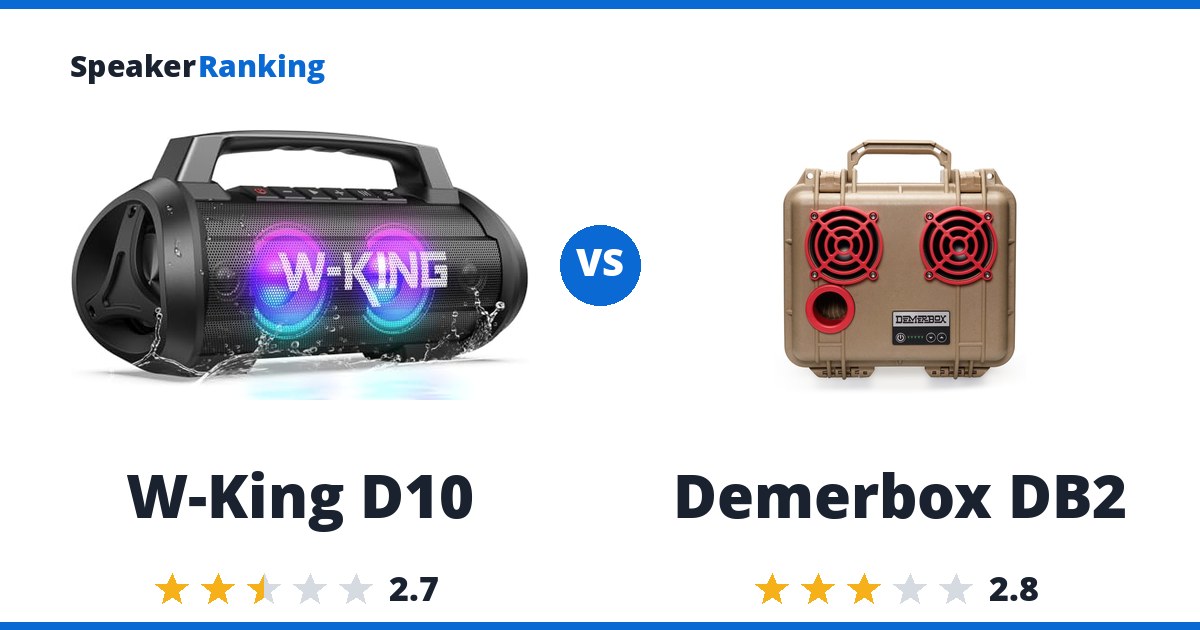 W-King D10 vs Demerbox DB2