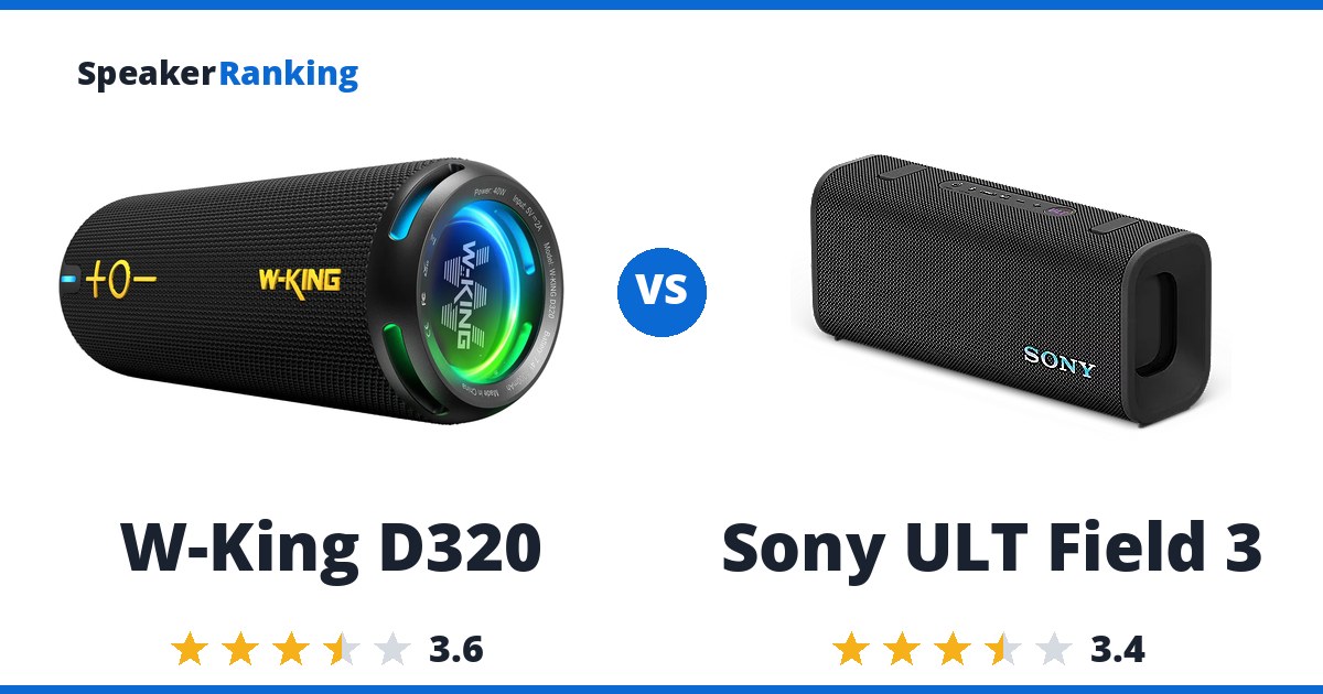 W-King D320 vs Sony ULT Field 3