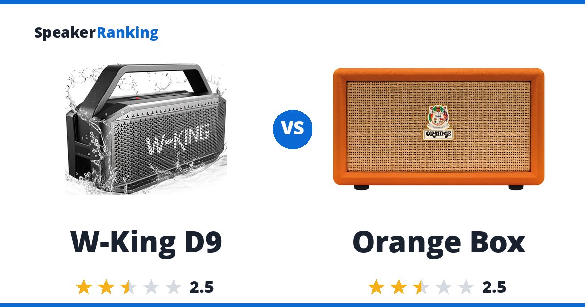 W-King D9 vs Orange Box