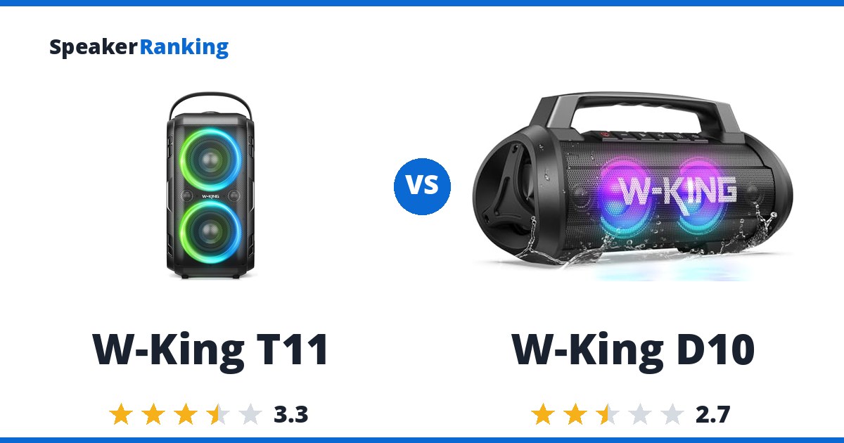 W-King T11 vs W-King D10