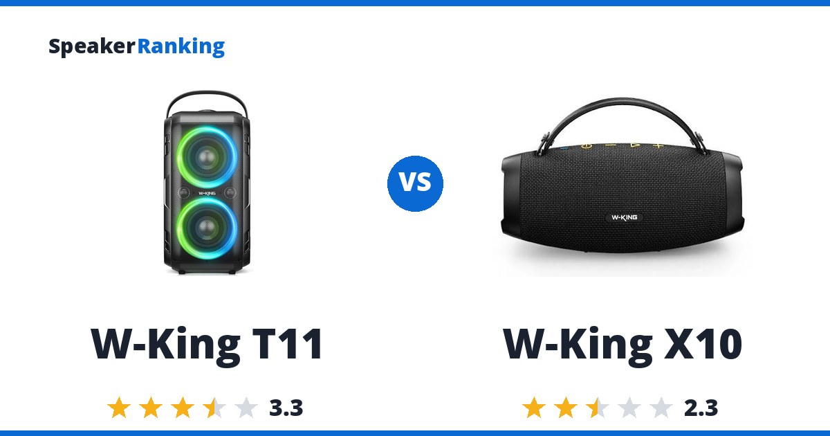 W-King T11 vs W-King X10