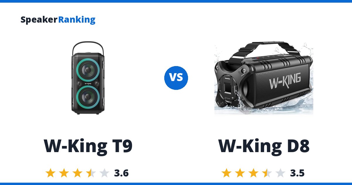 W-King T9 vs W-King D8