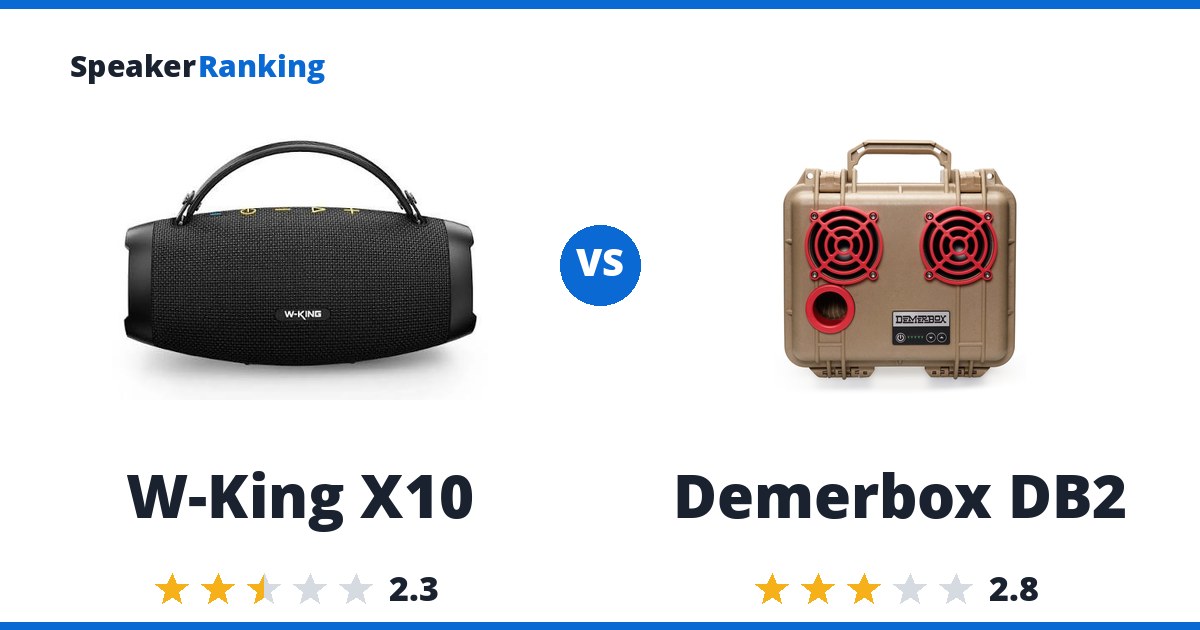 W-King X10 vs Demerbox DB2