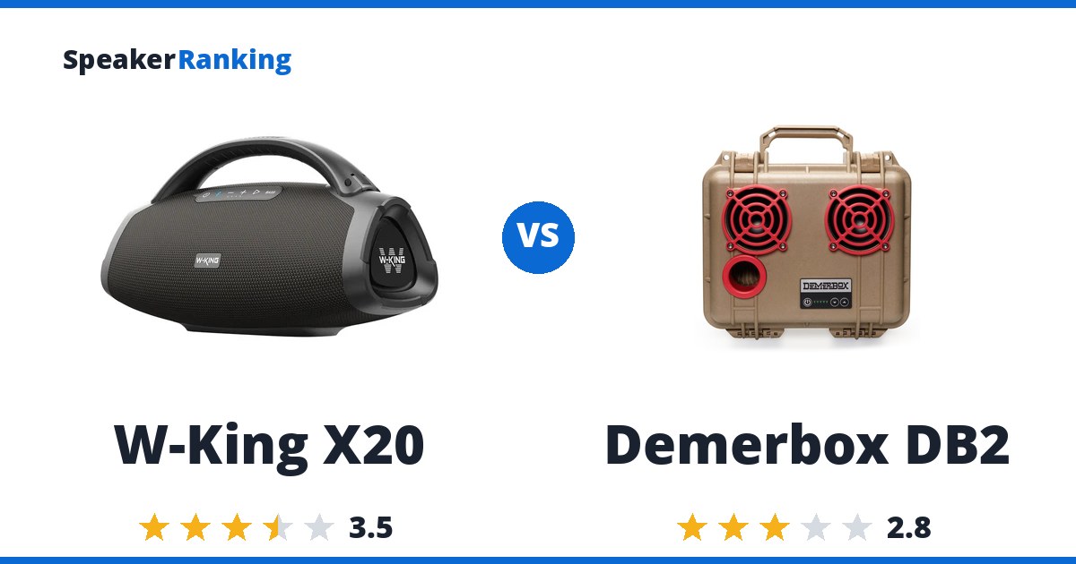 W-King X20 vs Demerbox DB2