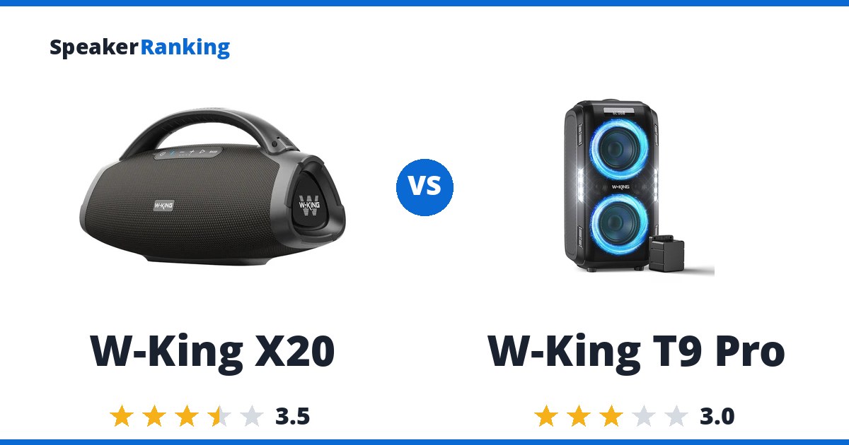W-King X20 vs W-King T9 Pro