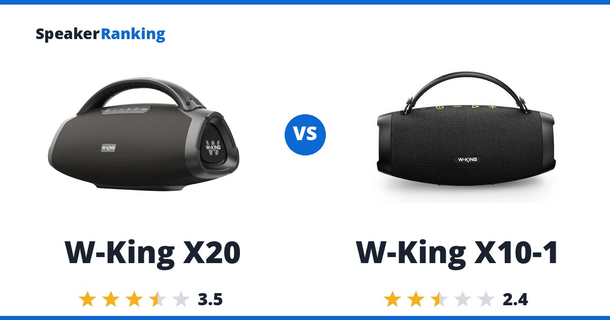 W-King X20 vs W-King X10-1