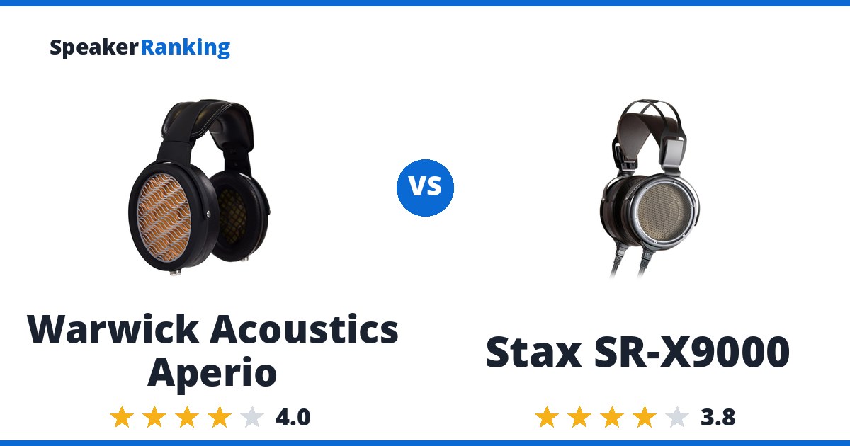 Warwick Acoustics Aperio vs Stax SR-X9000