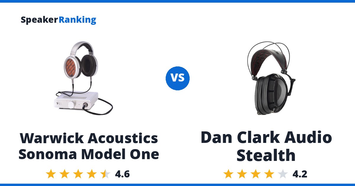 Warwick Acoustics Sonoma Model One vs Dan Clark Audio Stealth