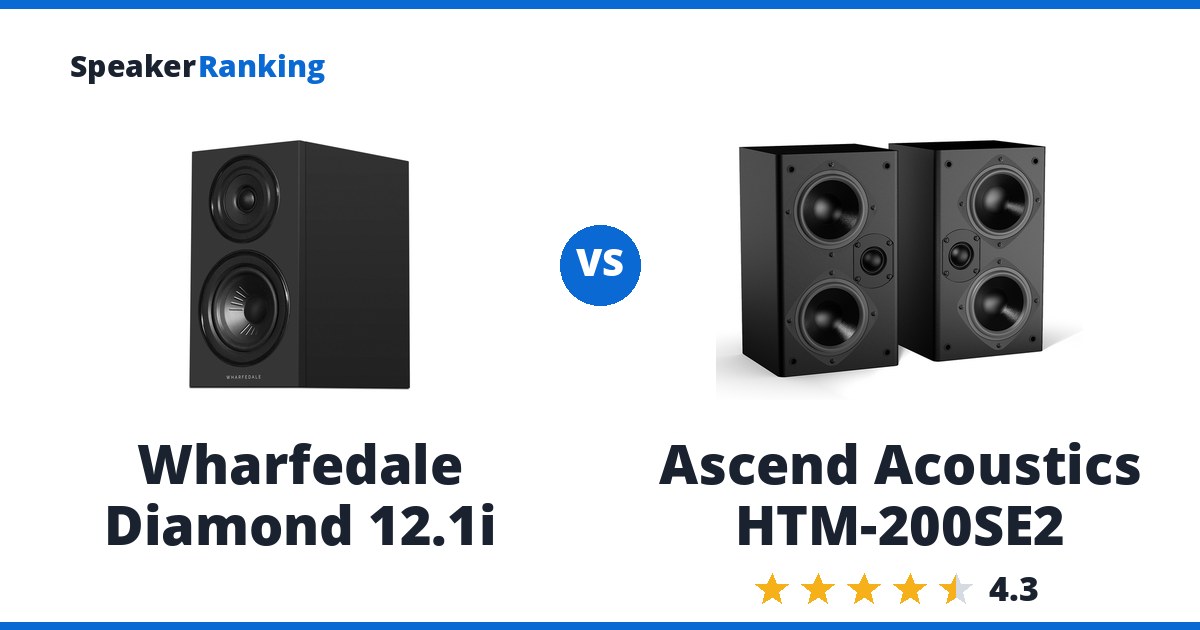 Wharfedale Diamond 12.1i vs Ascend Acoustics HTM-200SE2