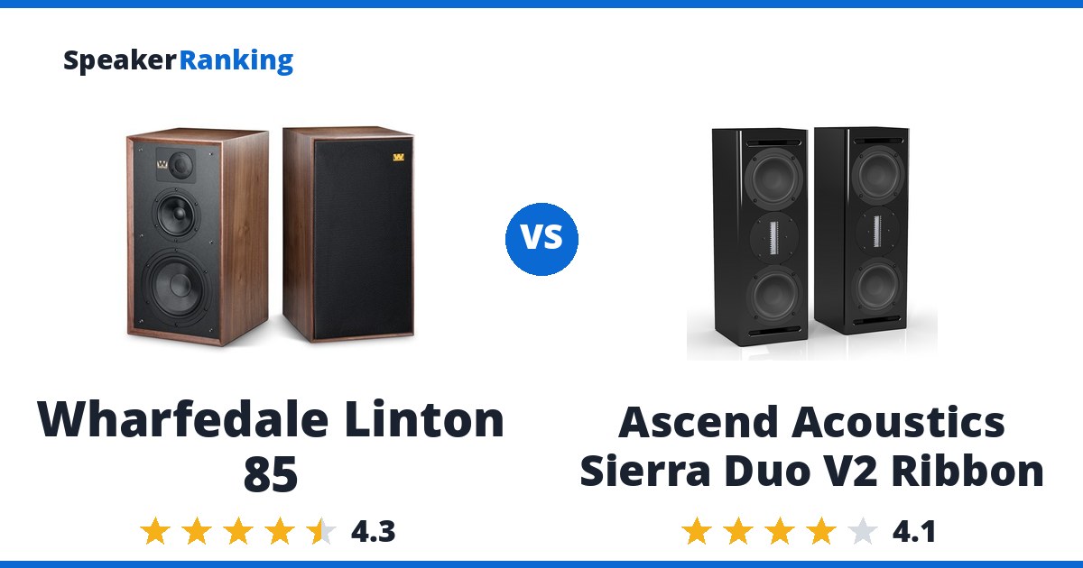Wharfedale Linton 85 vs Ascend Acoustics Sierra Duo V2 Ribbon