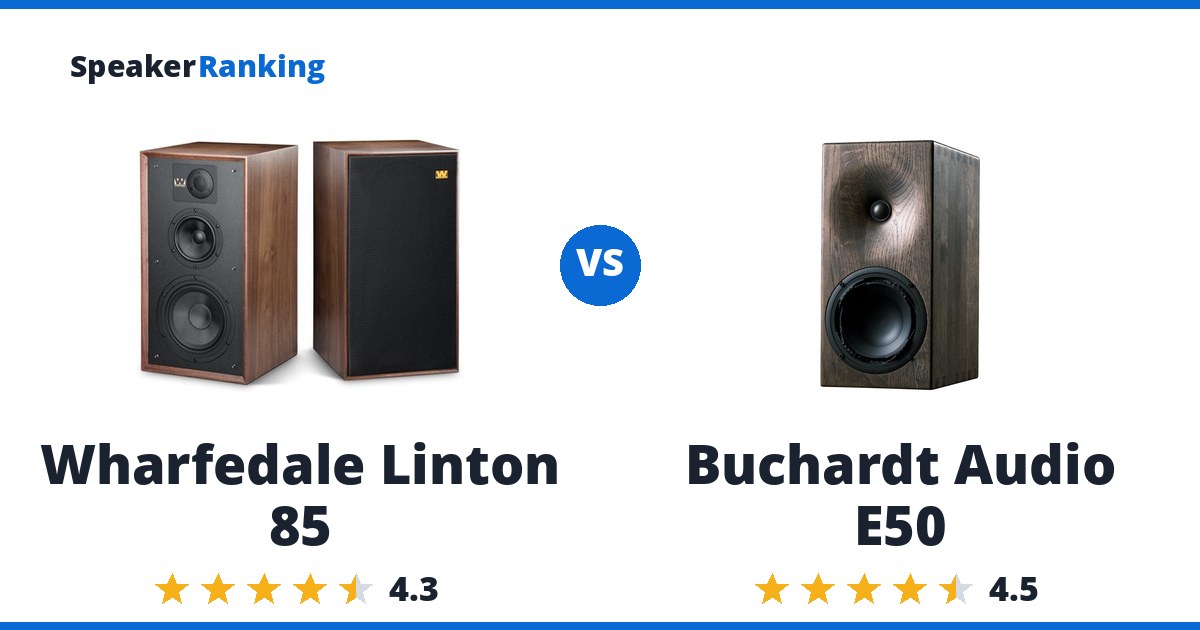 Wharfedale Linton 85 vs Buchardt Audio E50