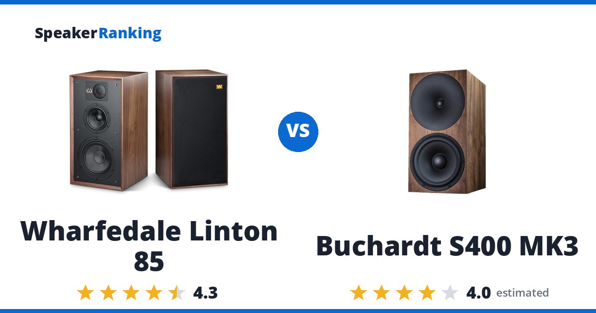 Wharfedale Linton 85 vs Buchardt S400 MK3
