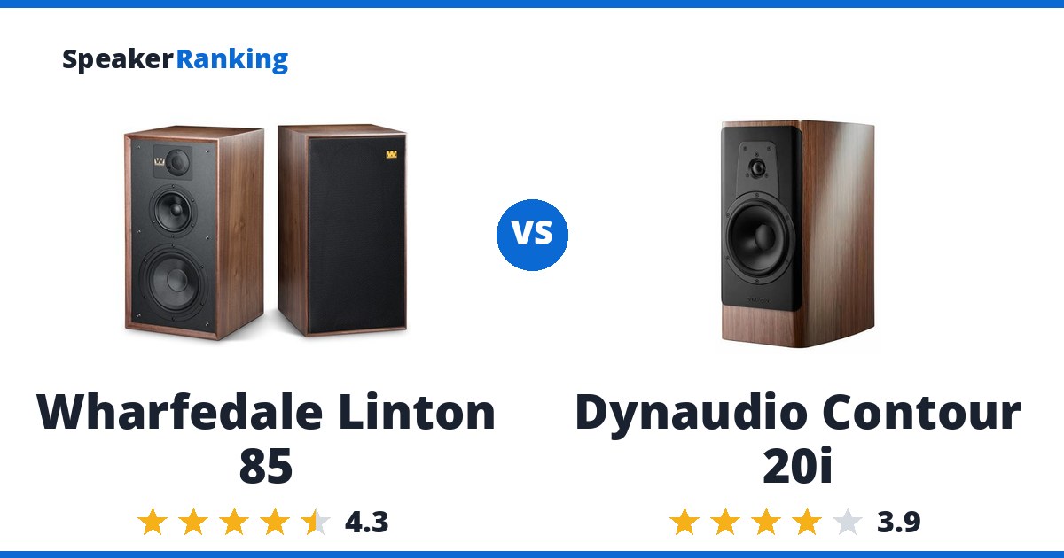 Wharfedale Linton 85 vs Dynaudio Contour 20i