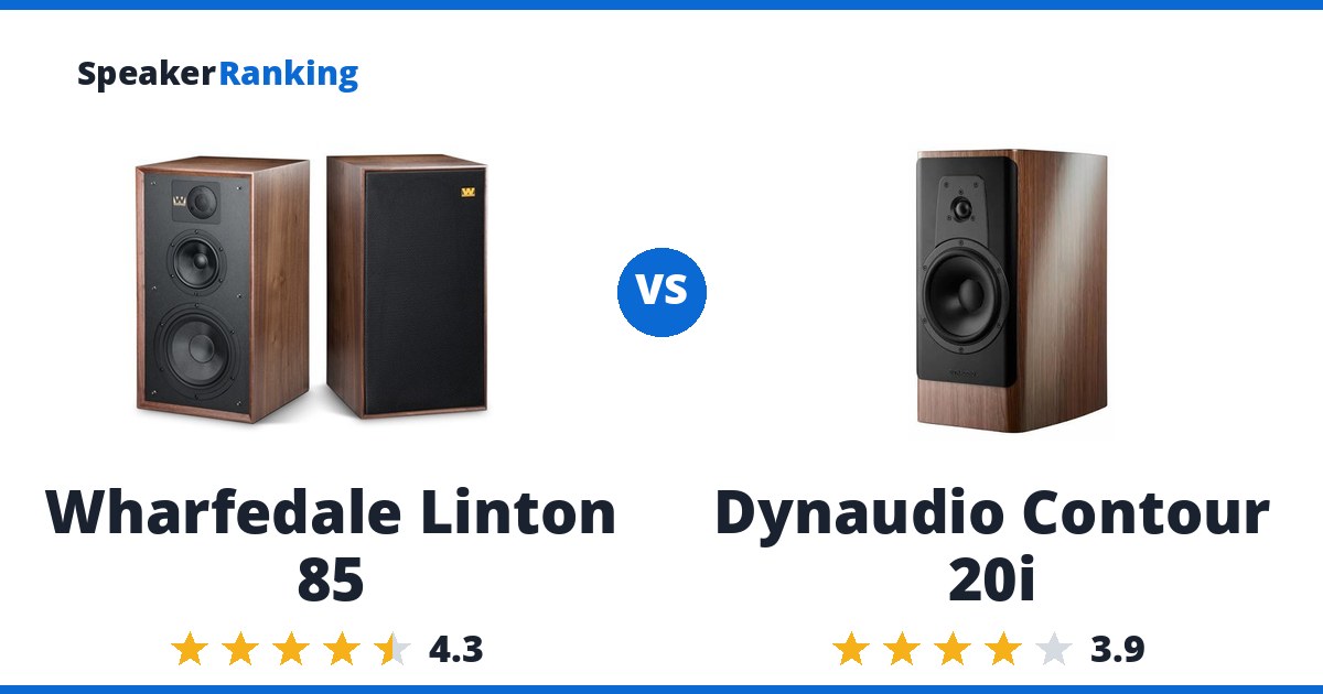 Wharfedale Linton 85 vs Dynaudio Contour 20i