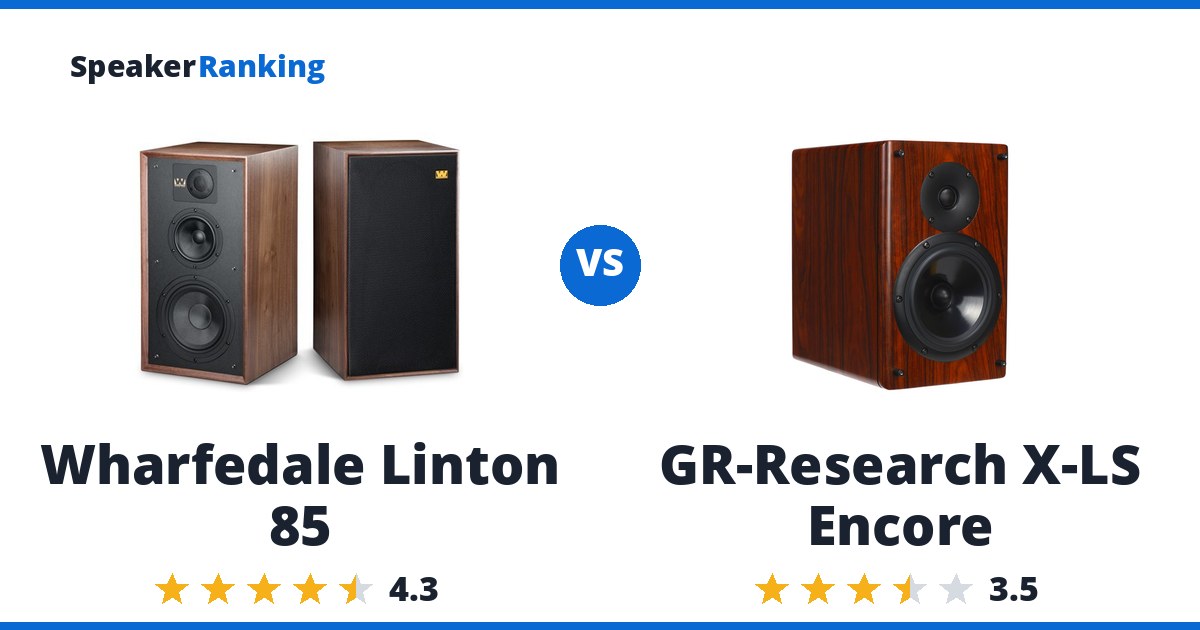 Wharfedale Linton 85 vs GR-Research X-LS Encore
