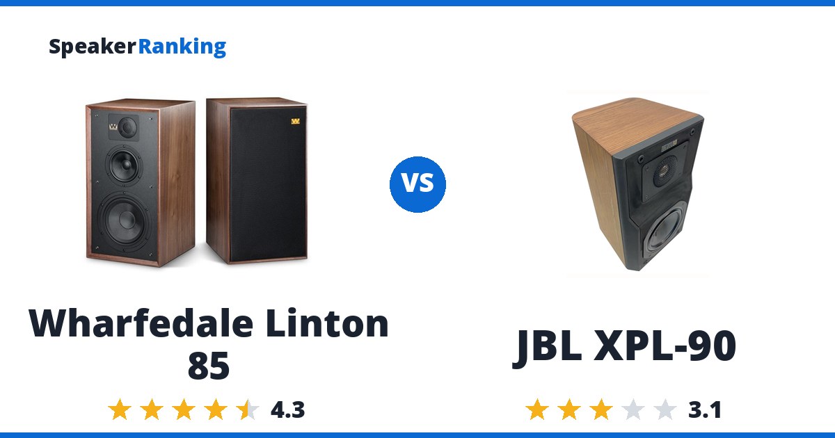 Wharfedale Linton 85 vs JBL XPL-90