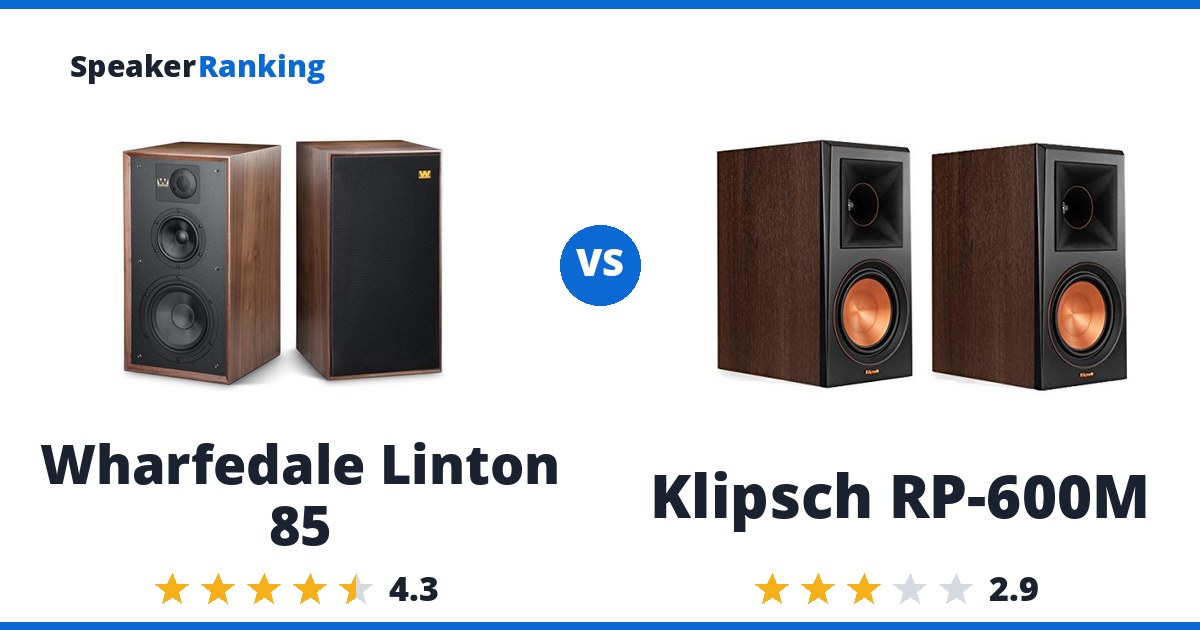 Wharfedale Linton 85 vs Klipsch RP-600M