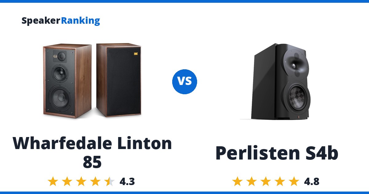 Wharfedale Linton 85 vs Perlisten S4b