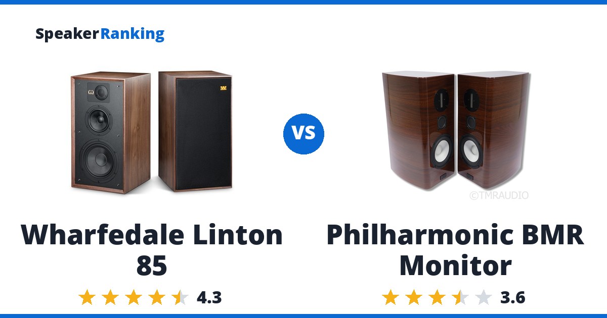 Wharfedale Linton 85 vs Philharmonic BMR Monitor