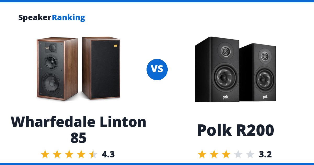 Wharfedale Linton 85 vs Polk R200