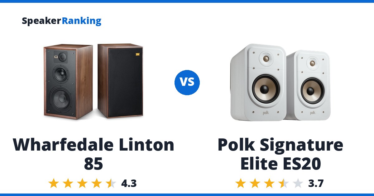 Wharfedale Linton 85 vs Polk Signature Elite ES20