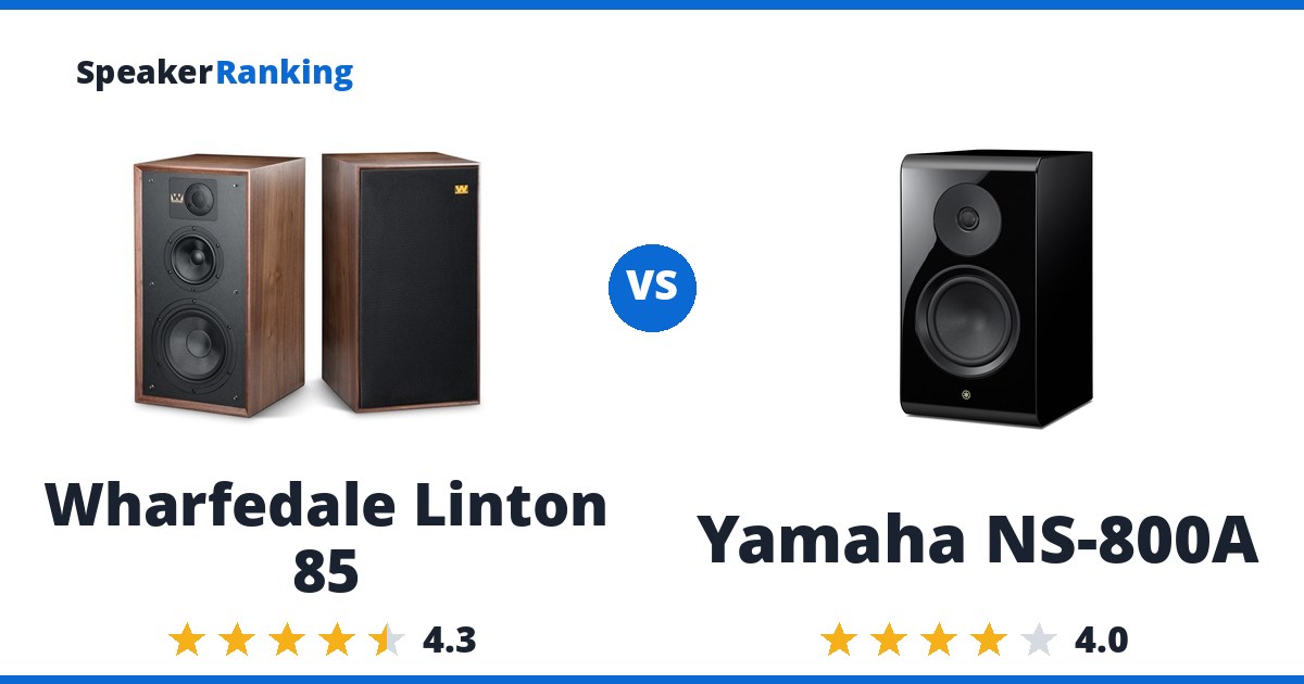 Wharfedale Linton 85 vs Yamaha NS-800A