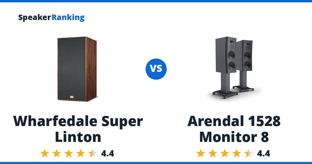 Wharfedale Super Linton vs Arendal 1528 Monitor 8