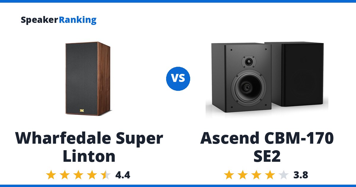 Wharfedale Super Linton vs Ascend CBM-170 SE2