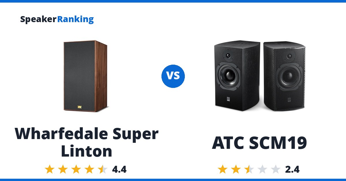 Wharfedale Super Linton vs ATC SCM19