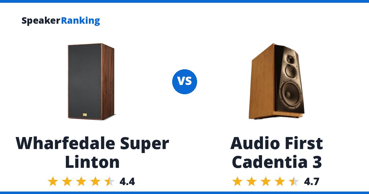 Wharfedale Super Linton vs Audio First Cadentia 3