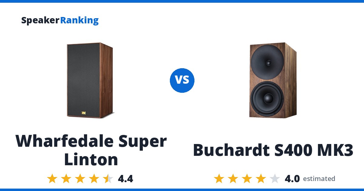 Wharfedale Super Linton vs Buchardt S400 MK3