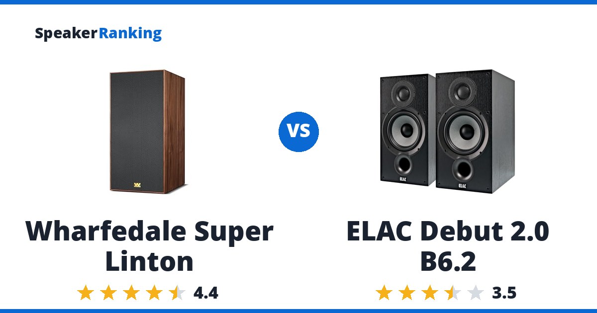 Wharfedale Super Linton vs ELAC Debut 2.0 B6.2