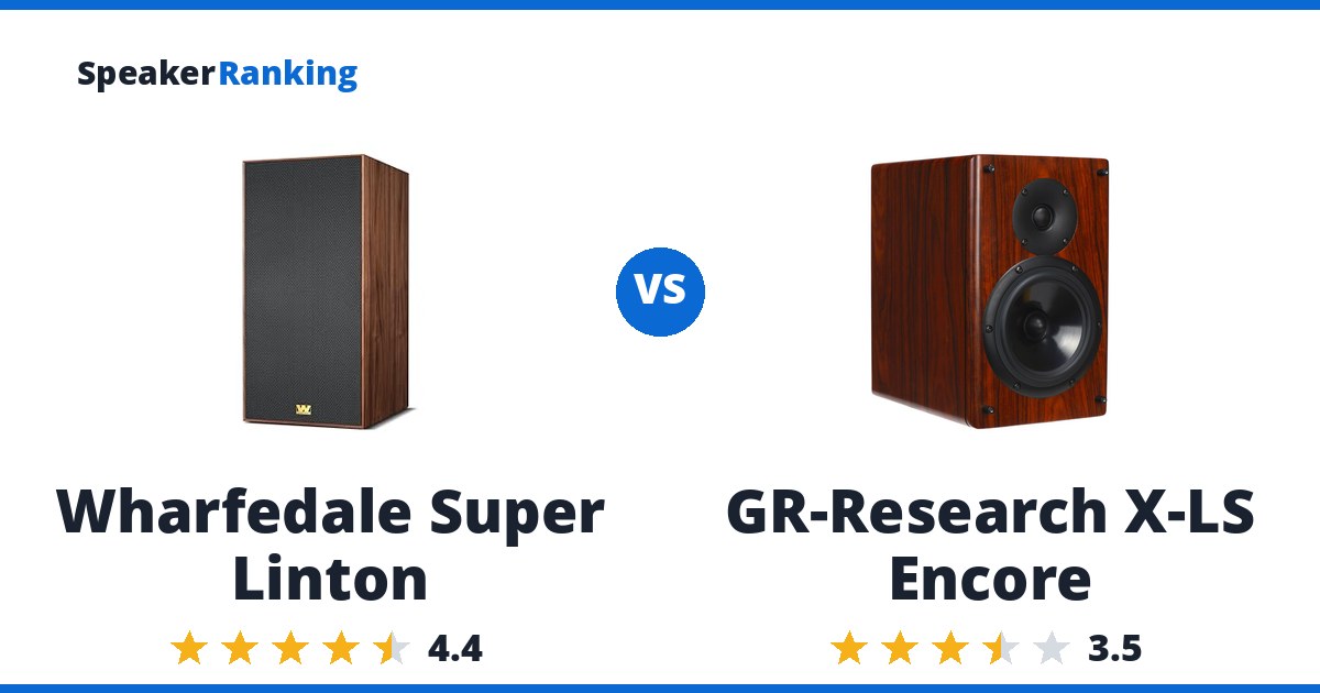 Wharfedale Super Linton vs GR-Research X-LS Encore