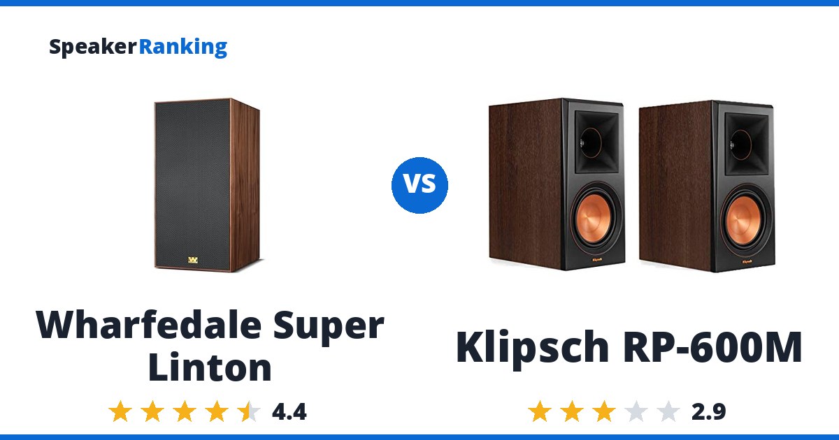 Wharfedale Super Linton vs Klipsch RP-600M