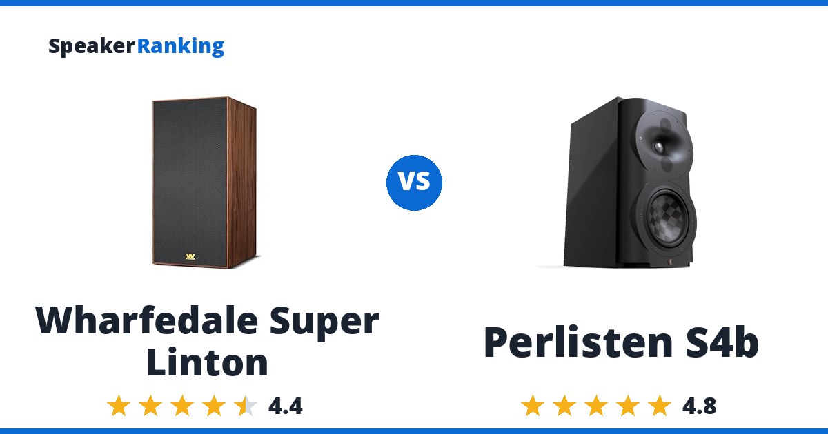 Wharfedale Super Linton vs Perlisten S4b