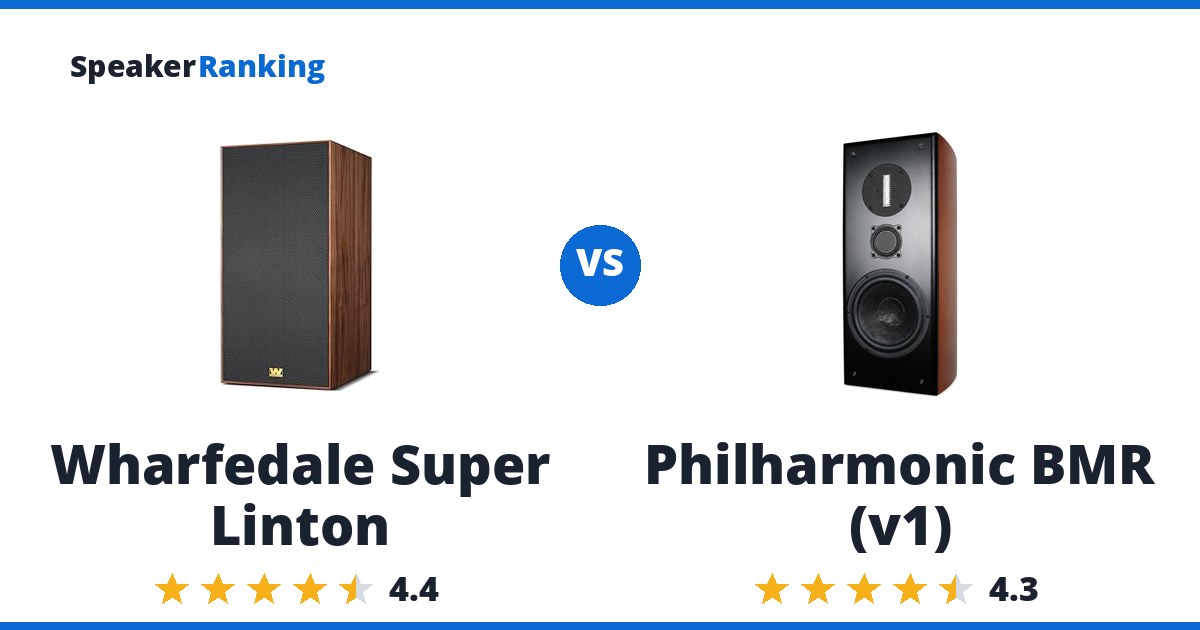 Wharfedale Super Linton vs Philharmonic BMR (v1)